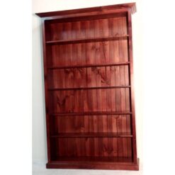 Colonial Bookcase 2100h x 1280w RAW_Timber Bookcase