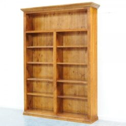 Federation Bookcase 2100h x 1580w RAW_Timber Bookcase