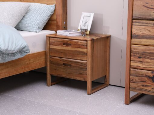 Fremantle Bedside Table – Aussie Hardwood with Modern Design | Premium Bedroom Furniture