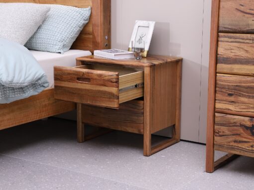 Fremantle Bedside Table – Aussie Hardwood with Modern Design | Premium Bedroom Furniture - Image 2