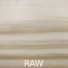 raw timber finish